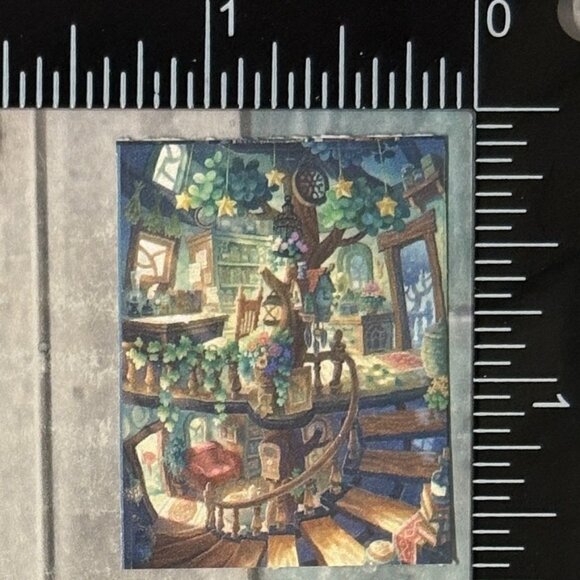 ๐10/$10๐ Enchanted Fairy Tale Cottage Reusable Sticker Decal - Picture 1 of 1